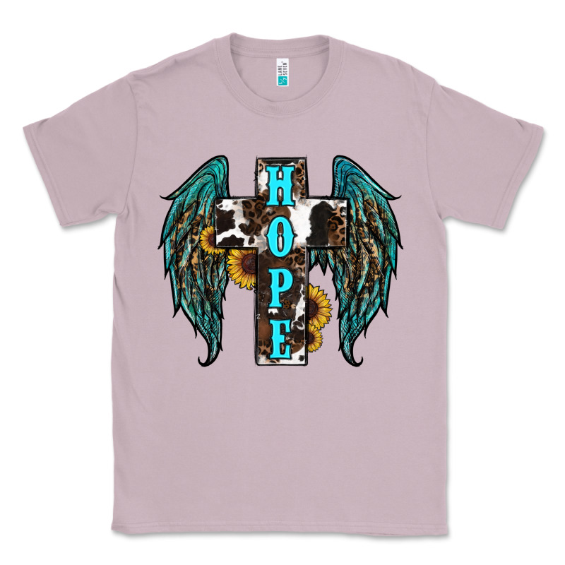 Western Wings Cross Hope Classic Tee by RanaPortraitStore | Teevron