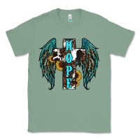 Sage Western Wings Cross Hope Classic Tee - RanaPortraitStore