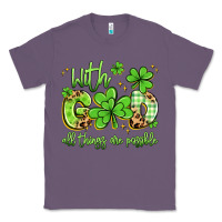 Lavender with god all things are possible Classic Tee - Artiststas