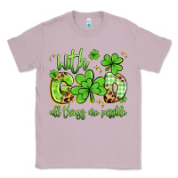 Lilac with god all things are possible Classic Tee - Artiststas