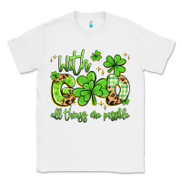 White with god all things are possible Classic Tee - Artiststas