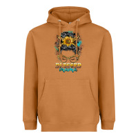 Meerkat blessed mama messy bun Heavyweight Hoodie - BarkalooDesign