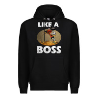 Black like a boss duck tales art gift for fans Premium Hoodie - trangStudio