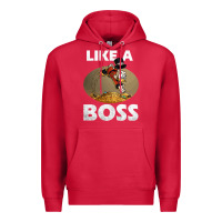 Cardinal like a boss duck tales art gift for fans Premium Hoodie - trangStudio