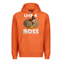 Carrot like a boss duck tales art gift for fans Premium Hoodie - trangStudio