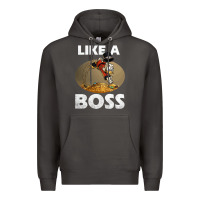 Smoke like a boss duck tales art gift for fans Premium Hoodie - trangStudio