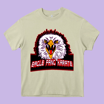 Eagle Fang Karate Heavy Core Tee Designed By Bettercallsaul