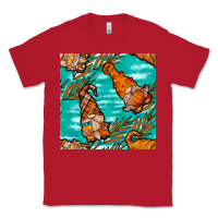 Red Fall gnomes Classic Tee - NancyCooperArtShop