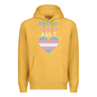 Mustard proud trans ally transgender Premium Hoodie - trangStudio