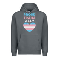 Rock proud trans ally transgender Premium Hoodie - trangStudio
