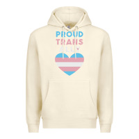 Sandshell proud trans ally transgender Premium Hoodie - trangStudio