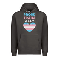 Smoke proud trans ally transgender Premium Hoodie - trangStudio