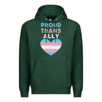 Sports Green proud trans ally transgender Premium Hoodie - trangStudio