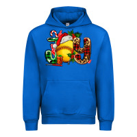 Cobalt joy with softball Urban Hoodie - AdoDesignShop
