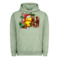 Pigment Oil Green joy with softball Urban Hoodie - AdoDesignShop