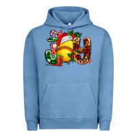 Pigment Pebble Blue joy with softball Urban Hoodie - AdoDesignShop