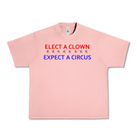 Salmon Elect A Clown Expect A Circus Political Urban Heavy Tee - trangStudio