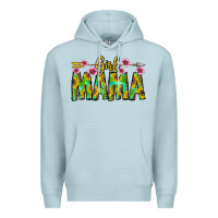 Blue Mist Girl Mama Premium Hoodie - CowhideDigitalArt