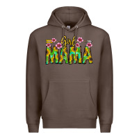Coffee Girl Mama Premium Hoodie - CowhideDigitalArt