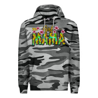 Slate Camo Girl Mama Premium Hoodie - CowhideDigitalArt