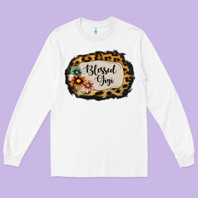 Blessed Gigi Long Sleeve Tee Designed By Jasminsmagicworld