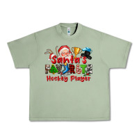 Oil Green santas favorite hockey player Urban Heavy Tee - CowGirlArtShop