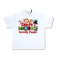 White santas favorite hockey player Urban Heavy Tee - CowGirlArtShop