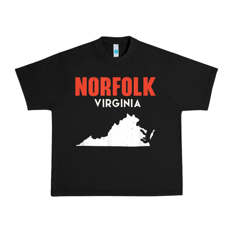 Norfolk Virginia Usa State America Travel Virginian Urban Heavy Tee by trangStudio | Teevron