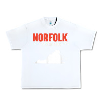 White norfolk virginia usa state america travel virginian Urban Heavy Tee - trangStudio