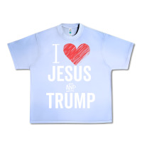 Grape Ice I Love Jesus And Trump Republican Conservative Gift Urban Heavy Tee - trangStudio