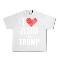 Lunar Rock I Love Jesus And Trump Republican Conservative Gift Urban Heavy Tee - trangStudio