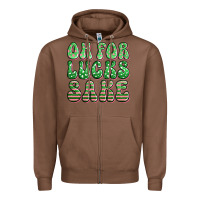 Chestnut oh for lucks sake st patricks Zipper Hoodie - Artiststas