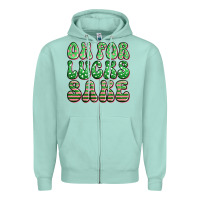 Seafoam oh for lucks sake st patricks Zipper Hoodie - Artiststas