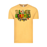 Vintage Mustard black teacher magic juneteenth Vintage Tee - CowGirlArtShop