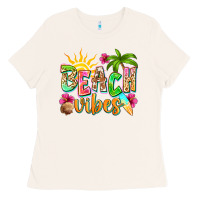 Bone Beach vibes Ladies Tee - NancyCooperArtShop