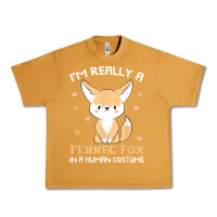Peanut Butter i'm really a fennec fox in a human costume funny gift t shirt Urban Heavy Tee - trangStudio