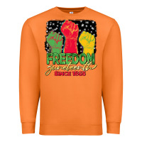 Carrot freedom juneteenth since 1865 Premium Sweatshirt - BarkalooDesign