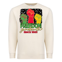Sandshell freedom juneteenth since 1865 Premium Sweatshirt - BarkalooDesign