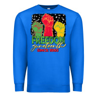 True Royal freedom juneteenth since 1865 Premium Sweatshirt - BarkalooDesign
