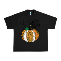 Black halloween pumpkin music symbols music teacher halloween t shirt copy Urban Heavy Tee - trangStudio