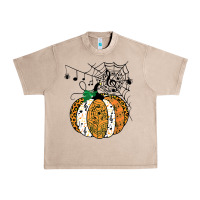 French Oak halloween pumpkin music symbols music teacher halloween t shirt copy Urban Heavy Tee - trangStudio