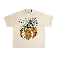 Sandshell halloween pumpkin music symbols music teacher halloween t shirt copy Urban Heavy Tee - trangStudio
