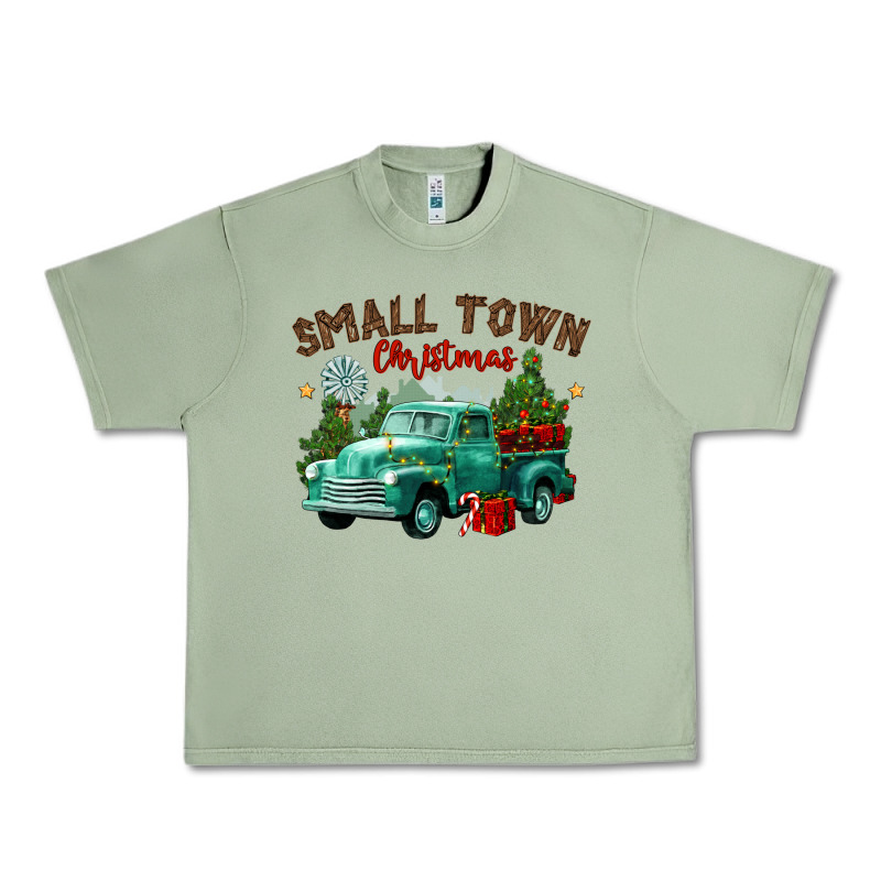 Small Town Christmas Urban Heavy Tee by CowGirlArtShop | Teevron