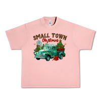 Salmon small town christmas Urban Heavy Tee - CowGirlArtShop