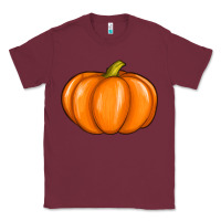 Burgundy pumpkin Classic Tee - texasbilliewilder
