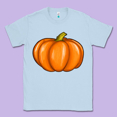 Pumpkin Classic Tee Designed By Texasbilliewilder