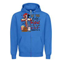 True Royal let the field be joyful and all that is in it Zipper Hoodie - Artiststas