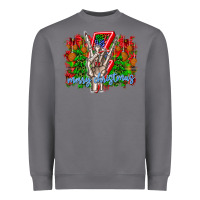 Storm punk rock Merry Christmas Heavyweight Sweatshirt - CowhideDigitalArt