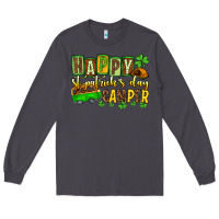 Smoke St. Patrick's Happy St. Patrick's Day camper Long Sleeve Tee - OliviaCreatesArt