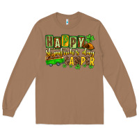 Toasted Coconut St. Patrick's Happy St. Patrick's Day camper Long Sleeve Tee - OliviaCreatesArt